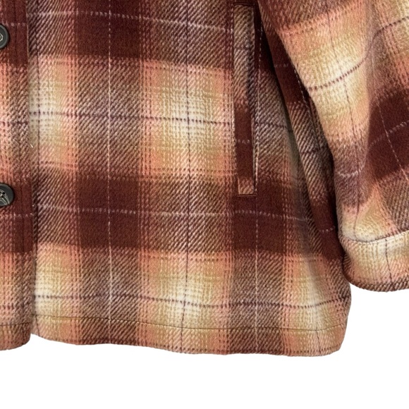 WORKSHOP Oversized Flannel Shacket Jacket Heavy Size XL/XXL - Picture 4 of 11